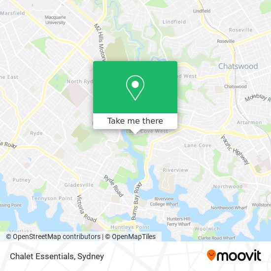 Chalet Essentials map