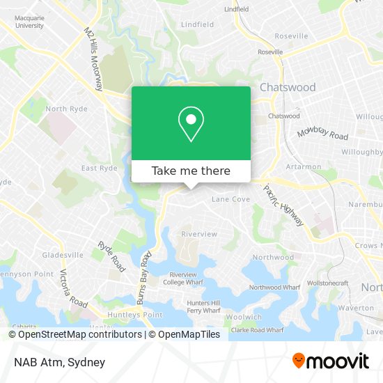 NAB Atm map