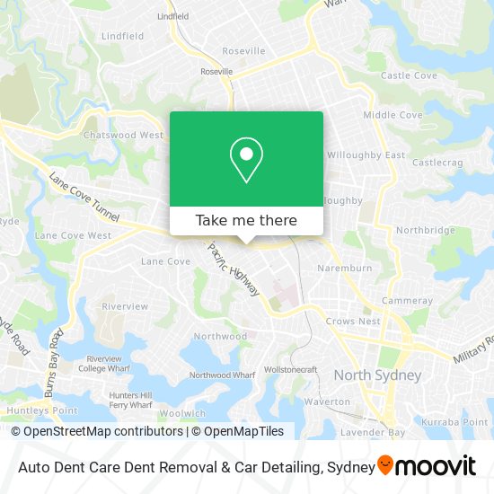 Auto Dent Care Dent Removal & Car Detailing map