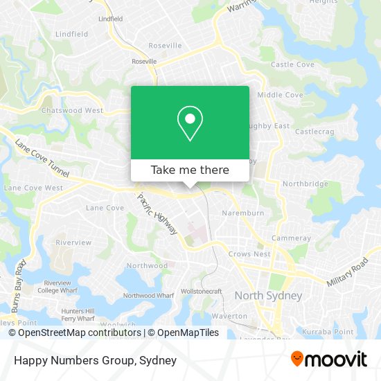 Happy Numbers Group map