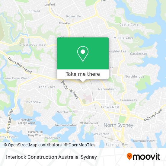 Interlock Construction Australia map