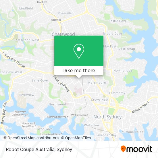 Robot Coupe Australia map