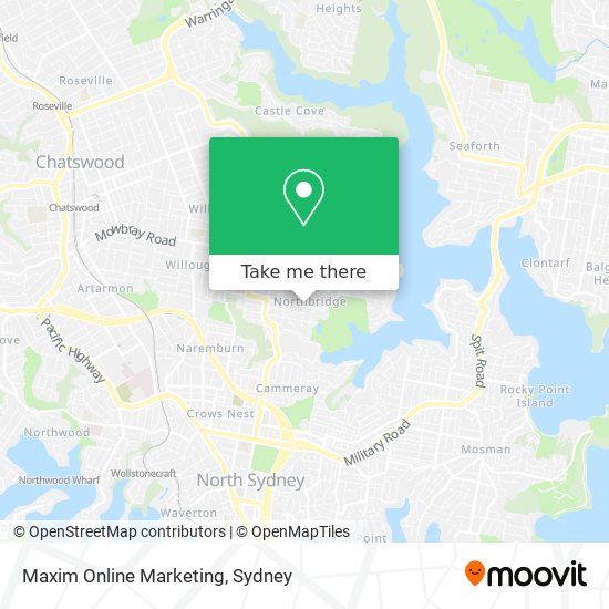 Mapa Maxim Online Marketing