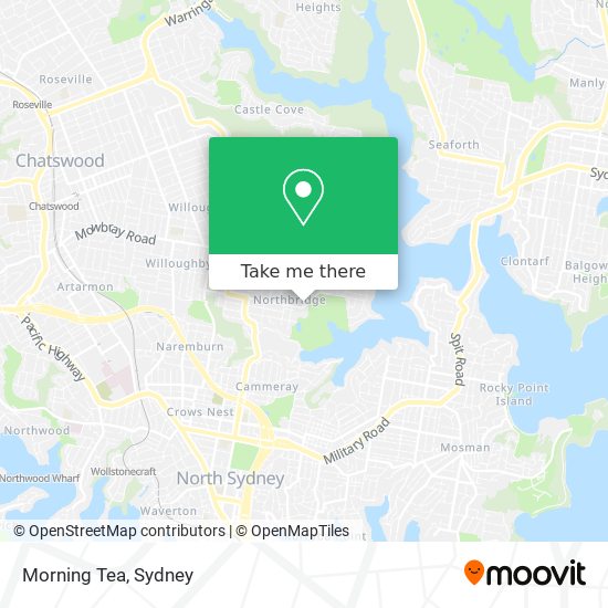 Morning Tea map