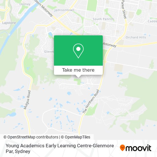 Young Academics Early Learning Centre-Glenmore Par map