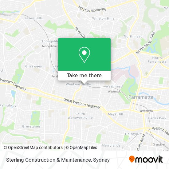 Mapa Sterling Construction & Maintenance