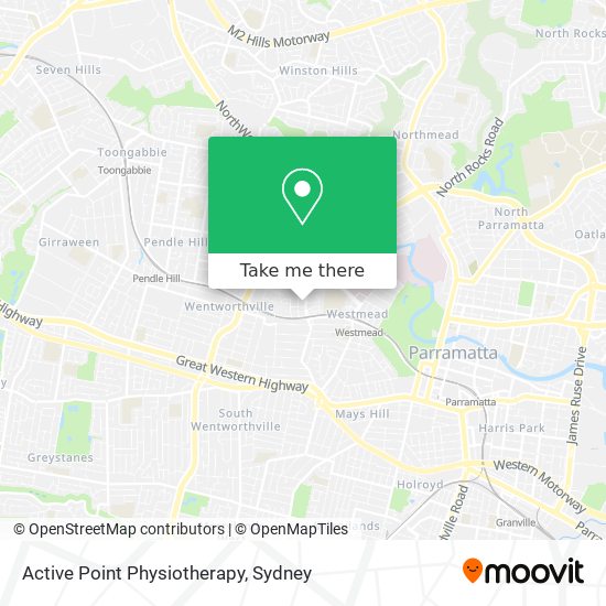 Active Point Physiotherapy map