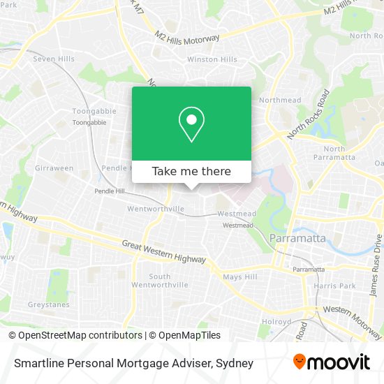 Smartline Personal Mortgage Adviser map