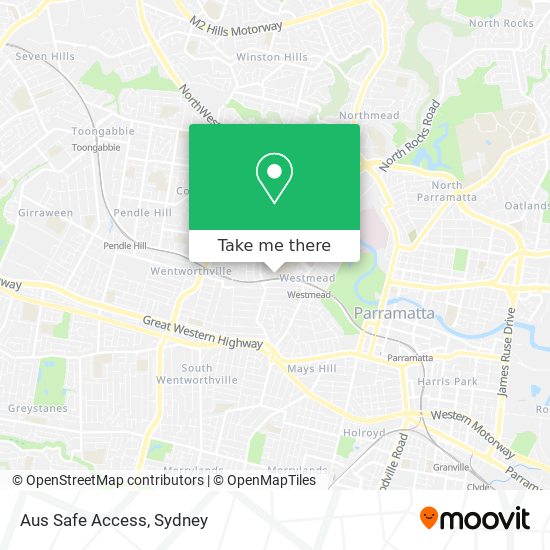 Aus Safe Access map