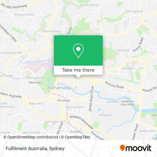 Fulfilment Australia map