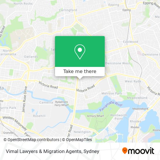 Vimal Lawyers & Migration Agents map
