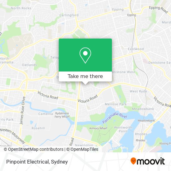 Pinpoint Electrical map