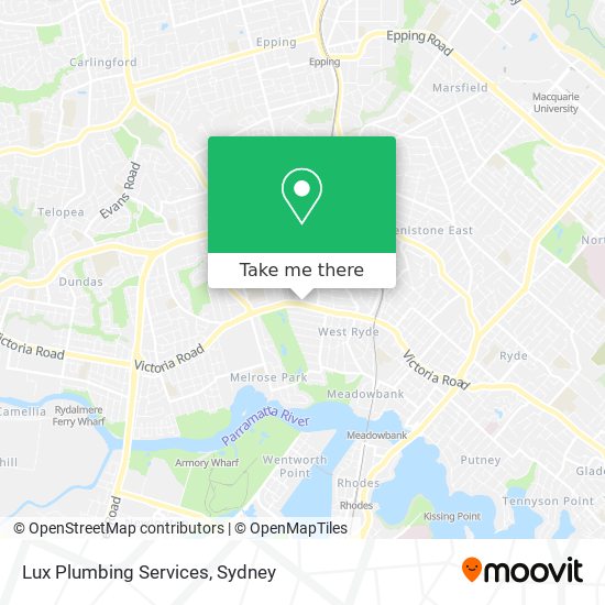 Lux Plumbing Services map