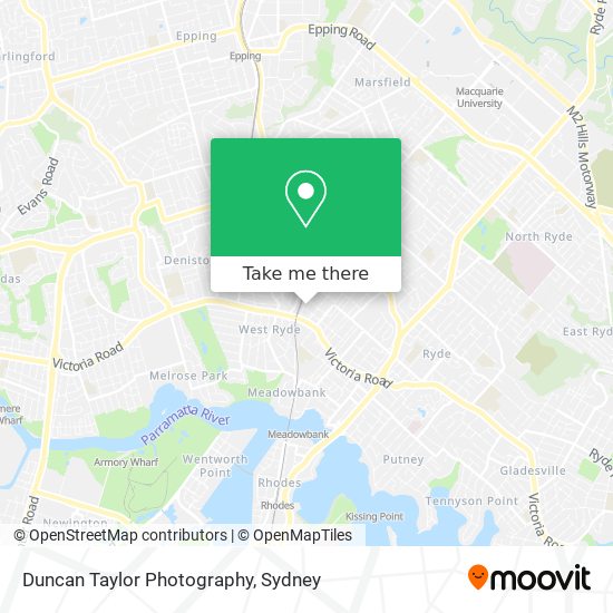 Duncan Taylor Photography map