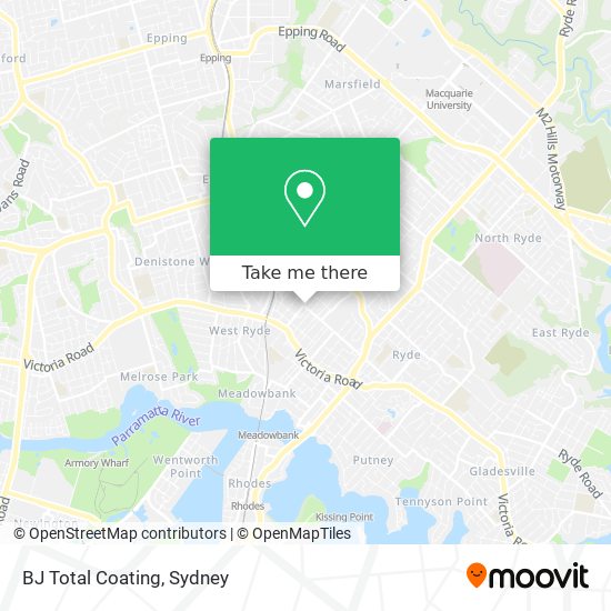 BJ Total Coating map