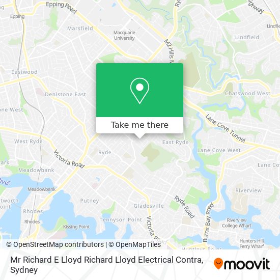 Mapa Mr Richard E Lloyd Richard Lloyd Electrical Contra