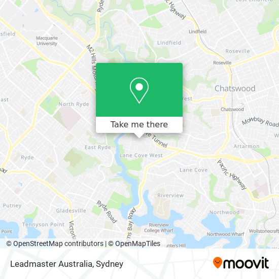Leadmaster Australia map
