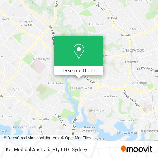 Kci Medical Australia Pty LTD. map