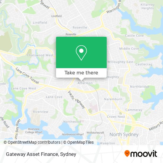 Gateway Asset Finance map