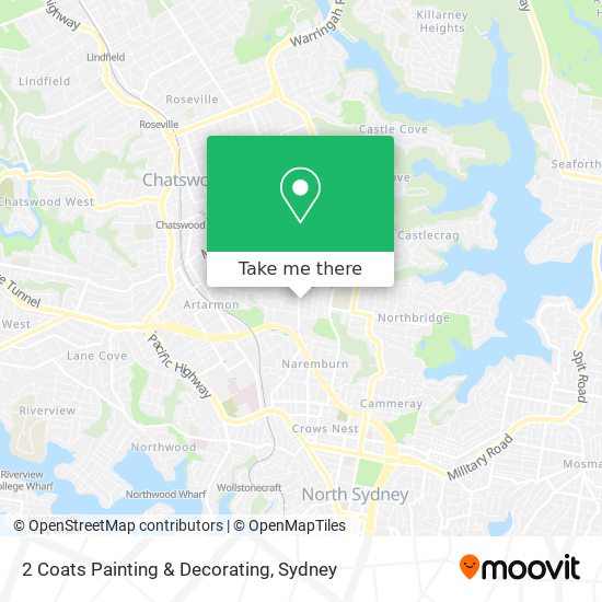 2 Coats Painting & Decorating map