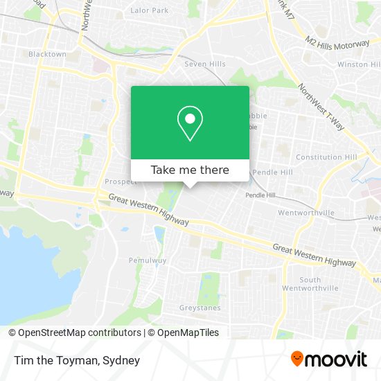 Tim the Toyman map