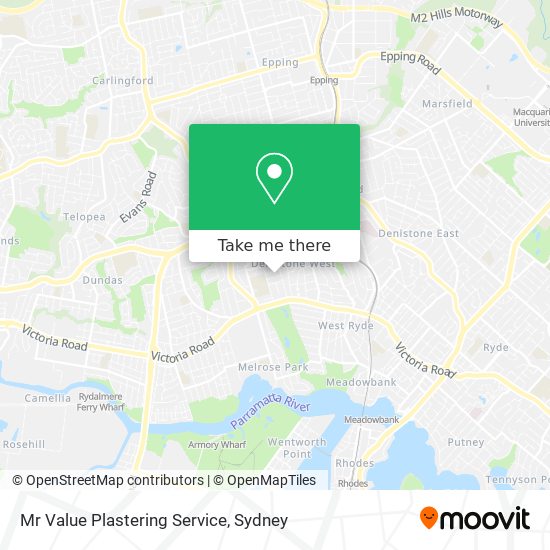 Mr Value Plastering Service map