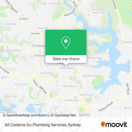 All Cisterns Go Plumbing Services map