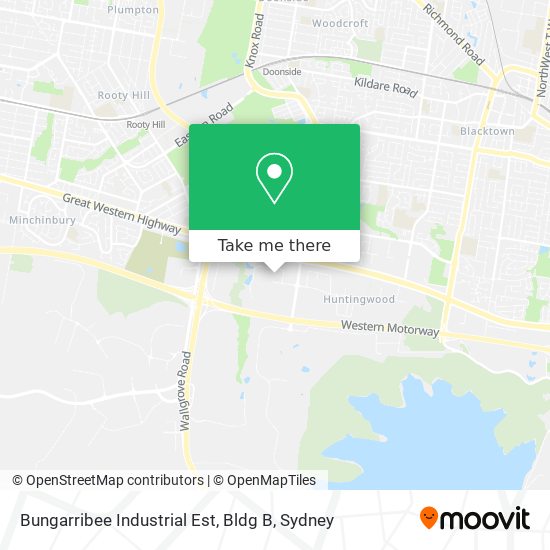 Bungarribee Industrial Est, Bldg B map