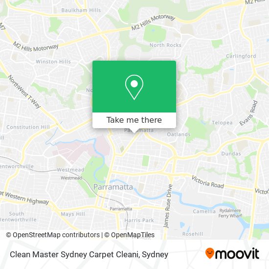 Mapa Clean Master Sydney Carpet Cleani