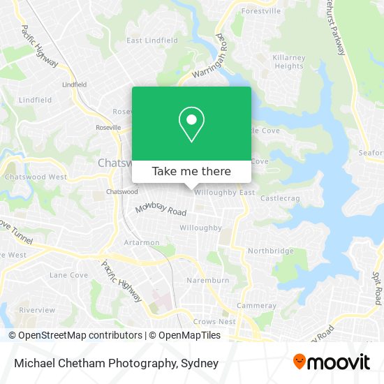 Michael Chetham Photography map