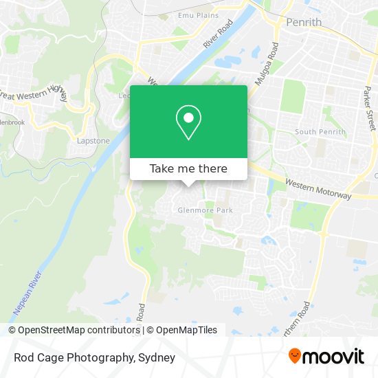 Rod Cage Photography map