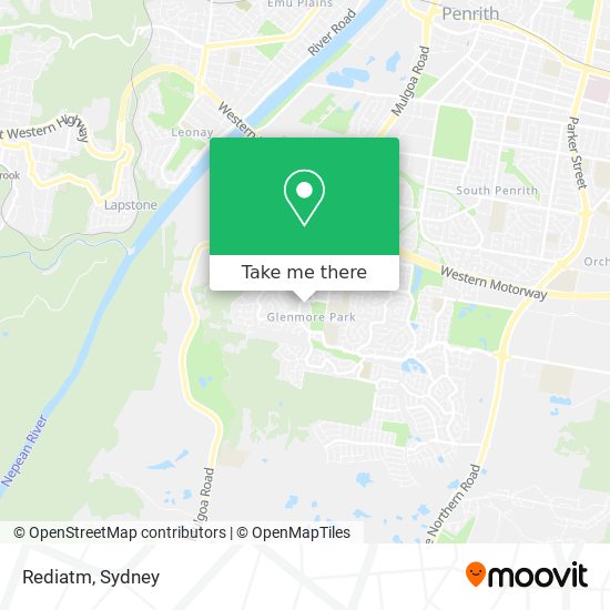 Rediatm map