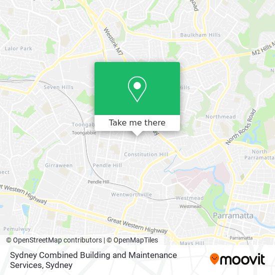 Sydney Combined Building and Maintenance Services map