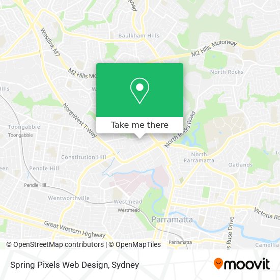 Mapa Spring Pixels Web Design