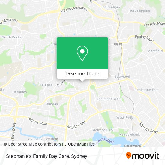 Stephanie's Family Day Care map
