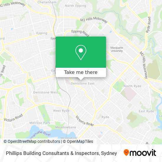 Mapa Phillips Building Consultants & Inspectors