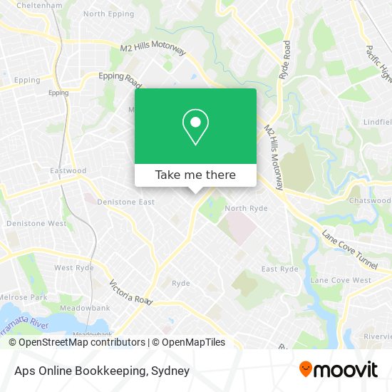 Aps Online Bookkeeping map