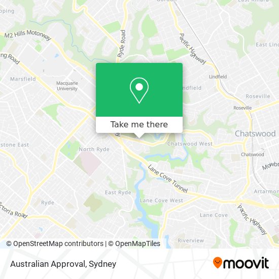 Australian Approval map