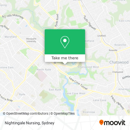Nightingale Nursing map