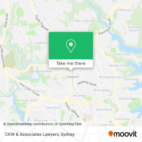 CKW & Associates Lawyers map