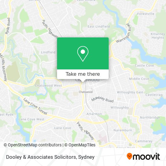 Dooley & Associates Solicitors map