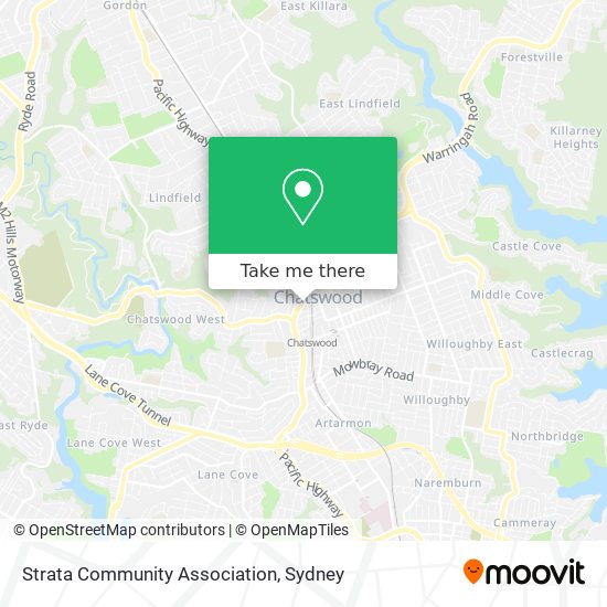 Strata Community Association map