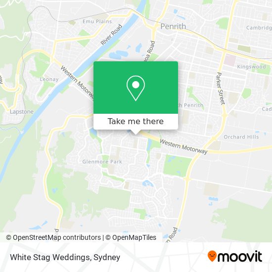 Mapa White Stag Weddings