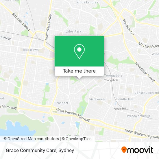 Grace Community Care map