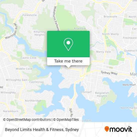 Beyond Limits Health & Fitness map
