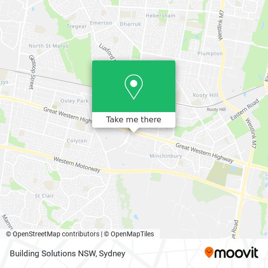 Building Solutions NSW map