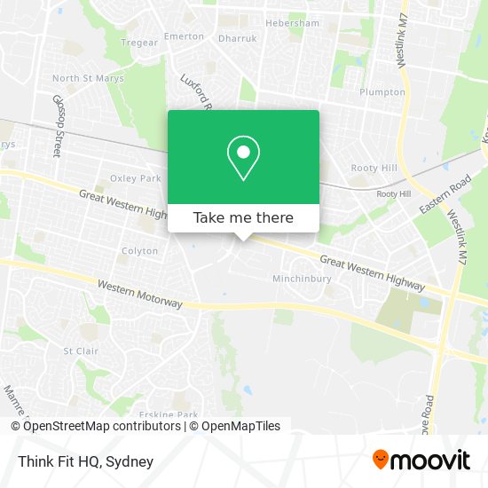 Think Fit HQ map