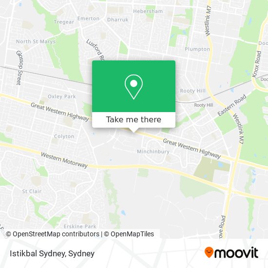Istikbal Sydney map