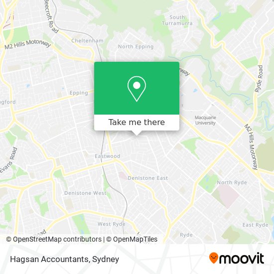 Hagsan Accountants map