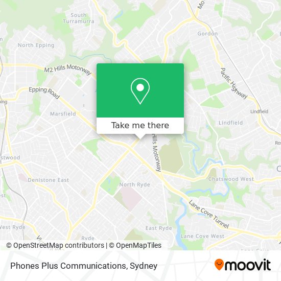 Phones Plus Communications map